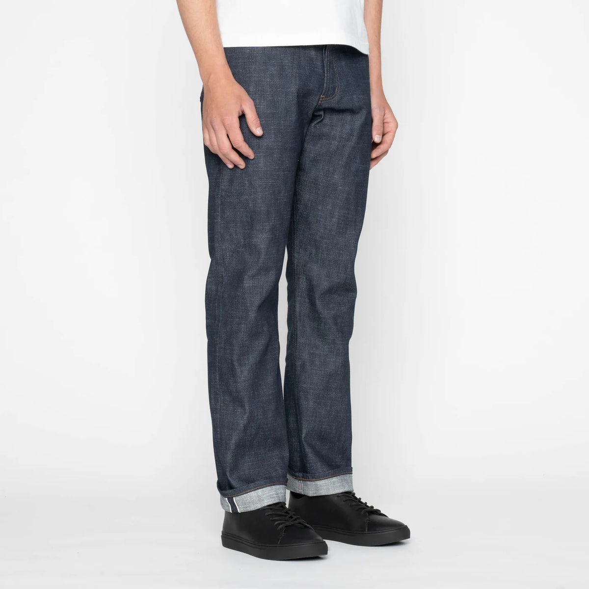 Naked & Famous Denim - True Guy - Greencast Slub Stretch Selvedge