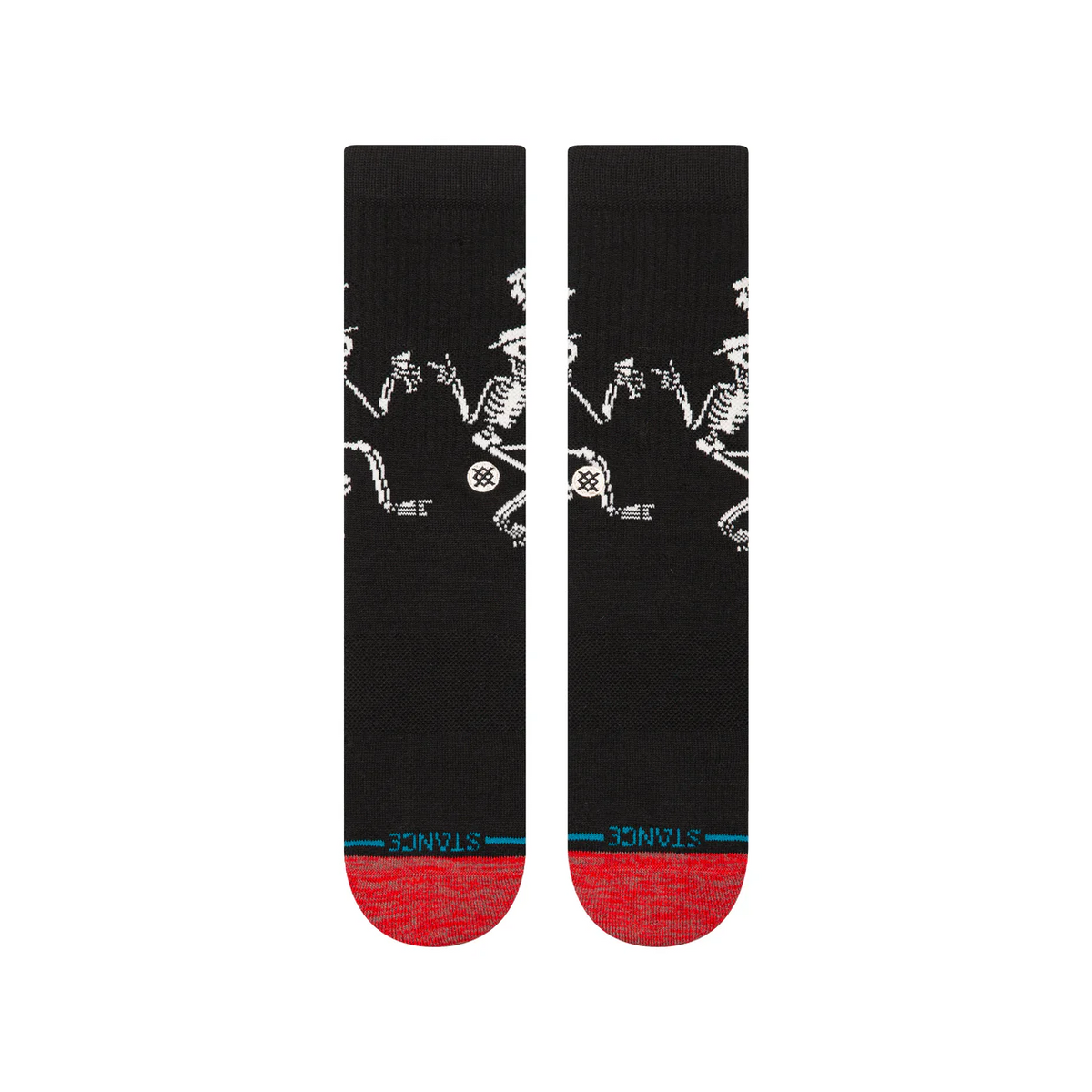 Stance - Social Distortion Skelly Dancing Crew Socks