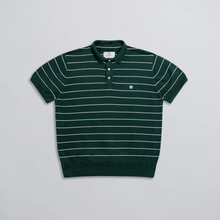 Load image into Gallery viewer, Champlain - Stripe Knit Polo
