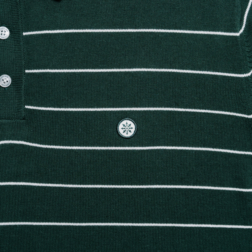 Champlain - Stripe Knit Polo