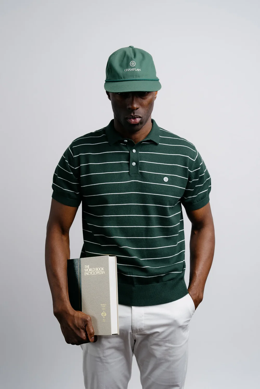 Champlain - Stripe Knit Polo