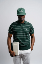 Load image into Gallery viewer, Champlain - Stripe Knit Polo