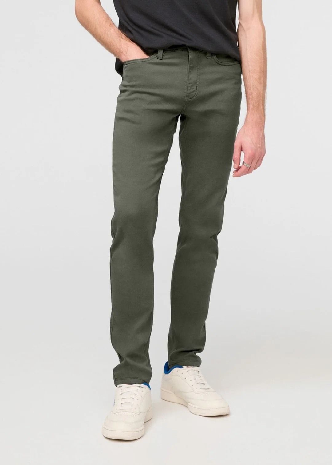 Duer Slim No Sweat Pant Moss