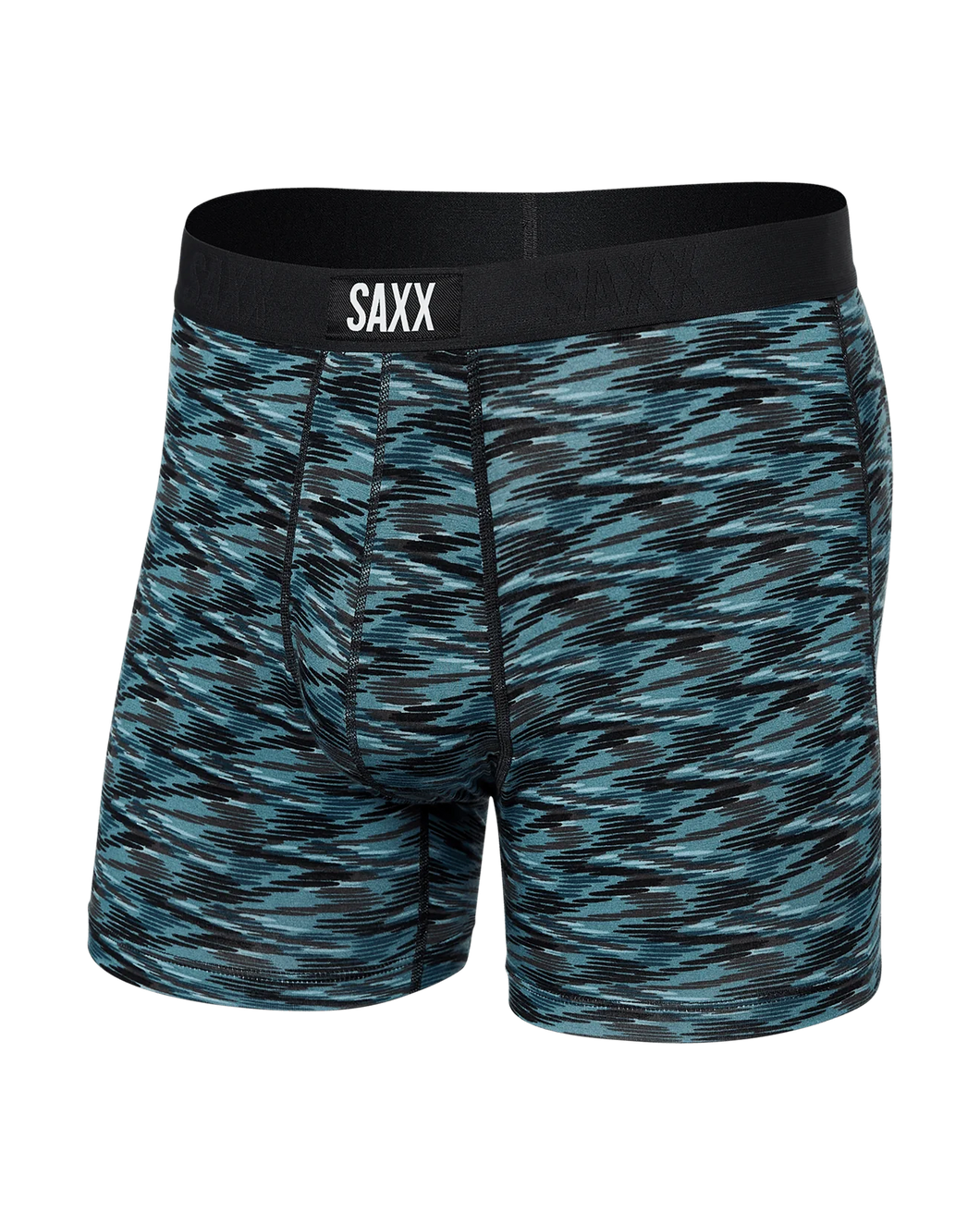 Saxx - Vibe Super Soft Boxer Brief - Action Spacedye/Washed Teal