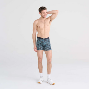 Saxx - Vibe Super Soft Boxer Brief - Action Spacedye/Washed Teal