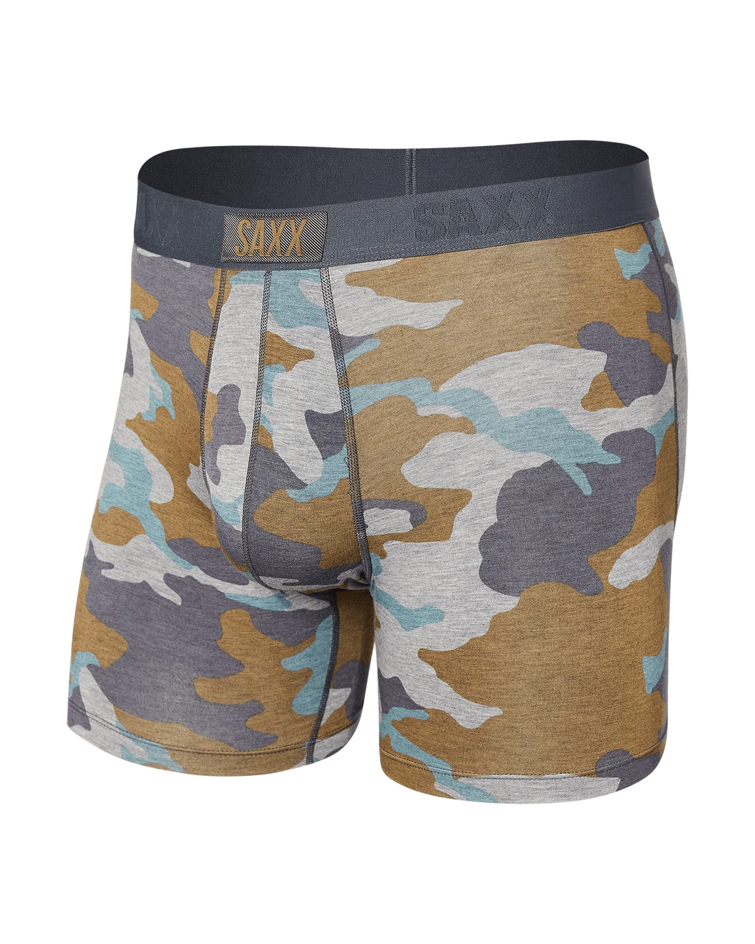 Saxx - Vibe Super Soft Boxer Brief - Grey Supersize Camo