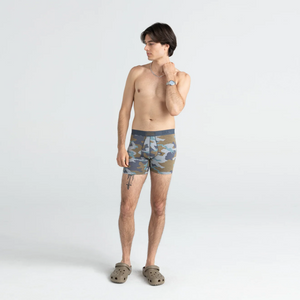 Saxx - Vibe Super Soft Boxer Brief - Grey Supersize Camo