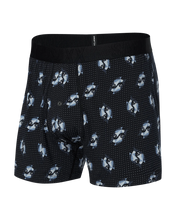 Load image into Gallery viewer, Saxx - Droptemp Cooling Sleep Loose Boxer - Angler Wrangler/Black