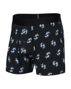 Saxx - Droptemp Cooling Sleep Loose Boxer - Angler Wrangler/Black