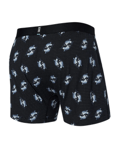 Saxx - Droptemp Cooling Sleep Loose Boxer - Angler Wrangler/Black