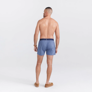 Saxx - Droptemp Cool Sleep Loose Boxer - Dark Denim Heather