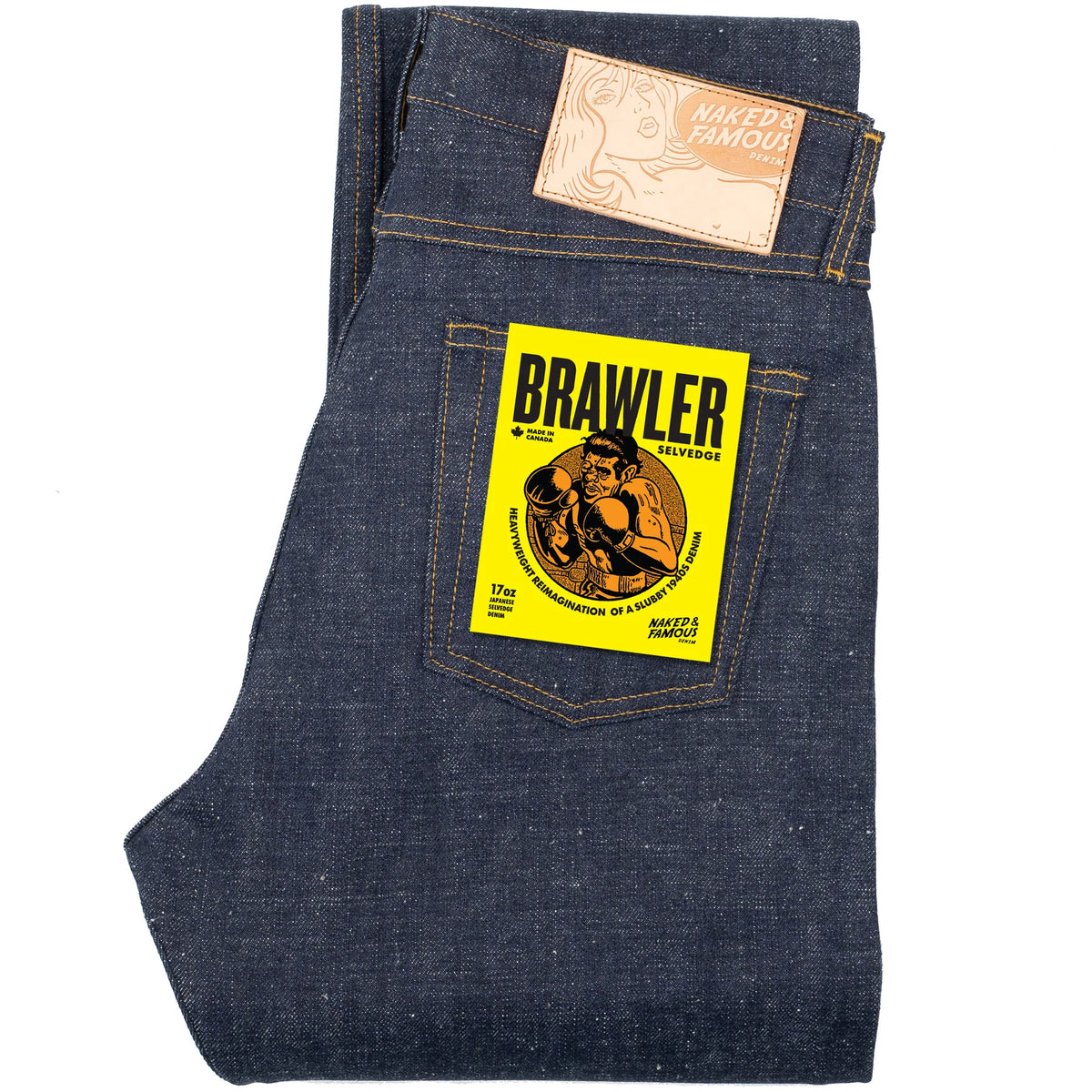 Naked & Famous Denim - True Guy - Brawler Selvedge