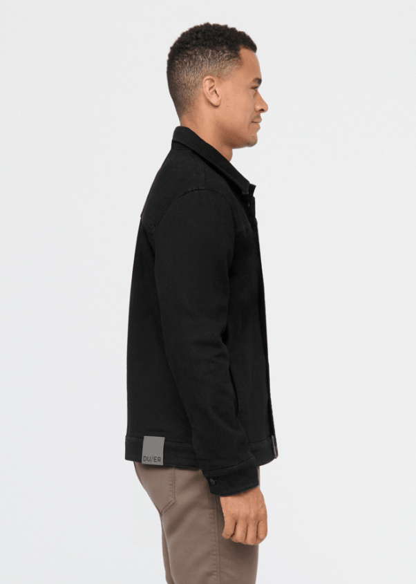 Duer - Tech Fleece Denim Jacket