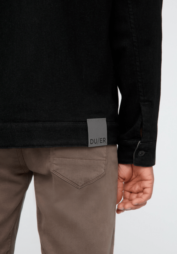 Duer - Tech Fleece Denim Jacket