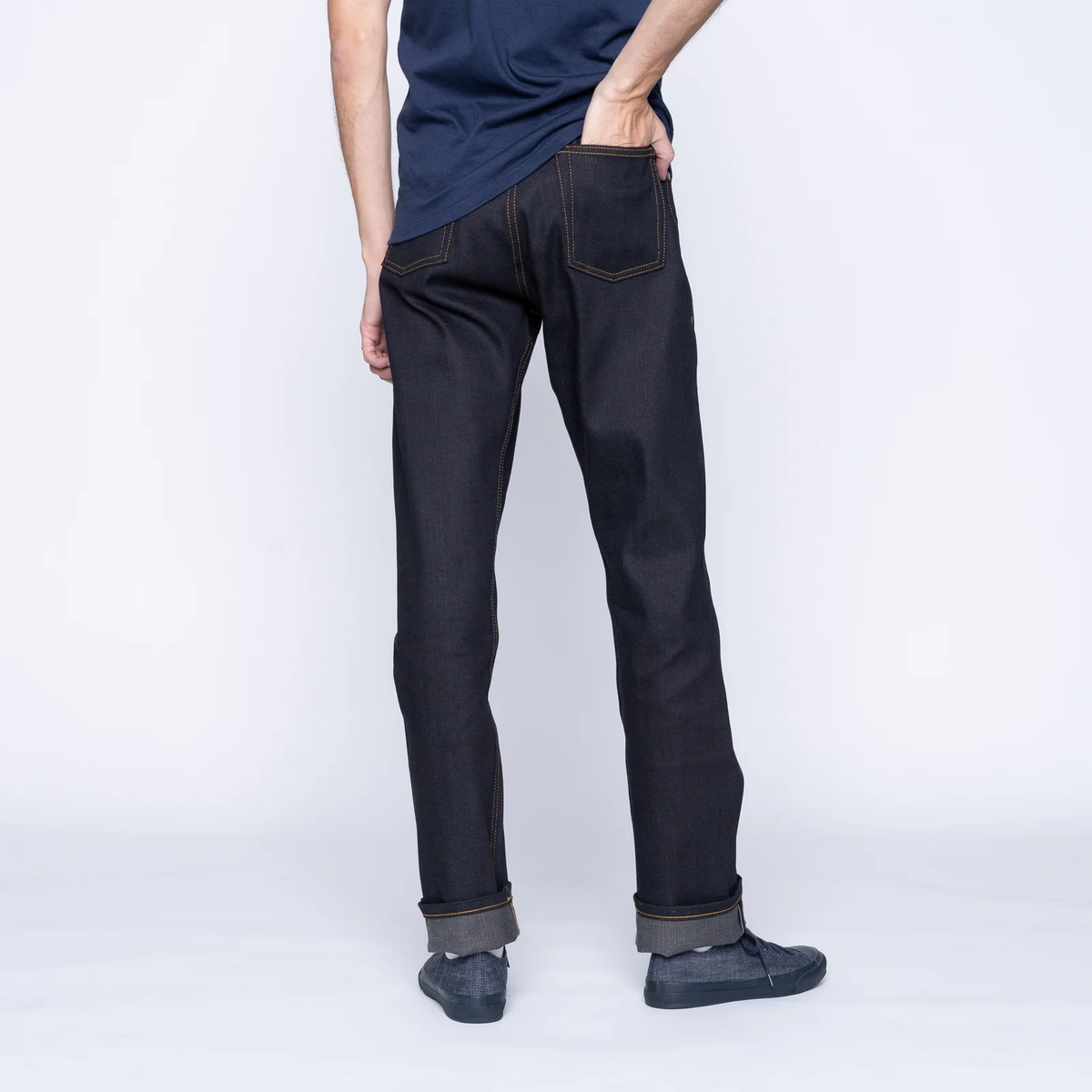Naked & Famous Denim - True Guy - Deep Indigo Stretch Selvedge