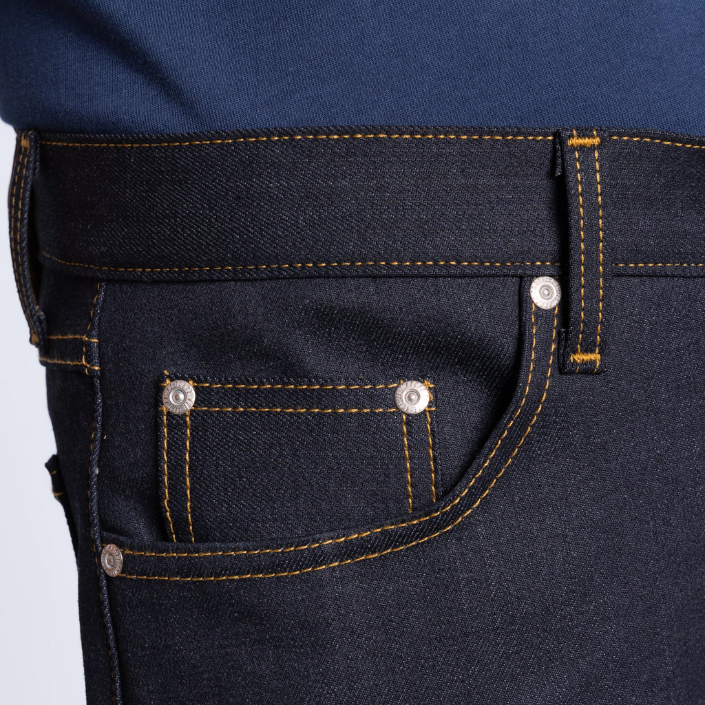 Naked & Famous Denim - True Guy - Deep Indigo Stretch Selvedge