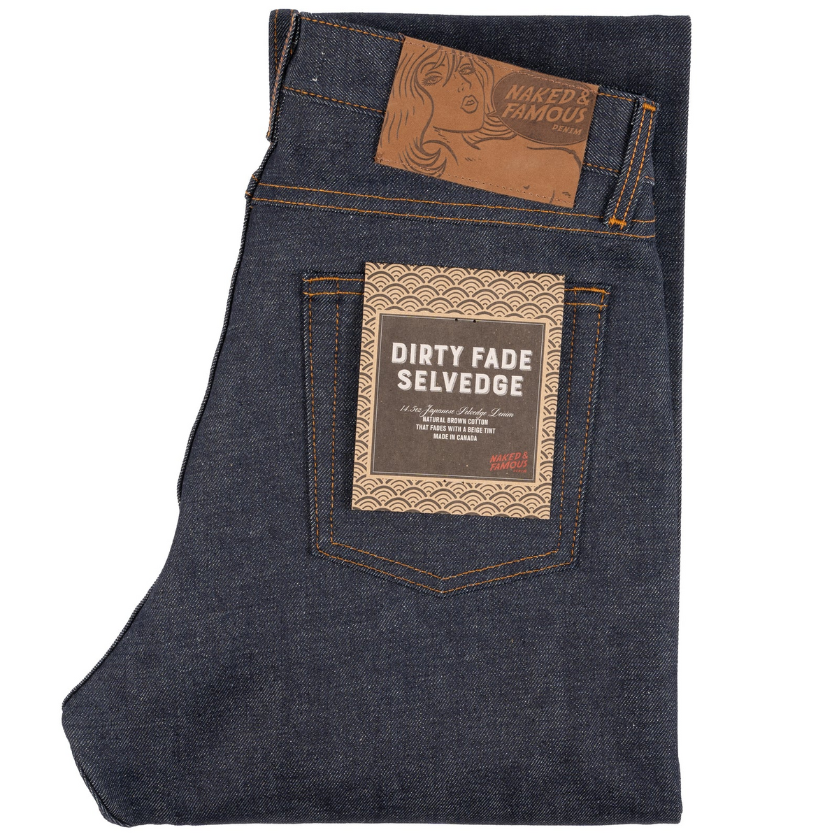 Naked & Famous Denim - True Guy - Dirty Fade Selvedge