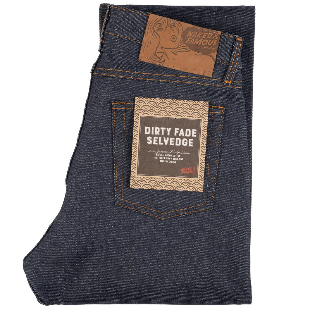 Naked & Famous - True Guy - Dirty Fade Selvedge