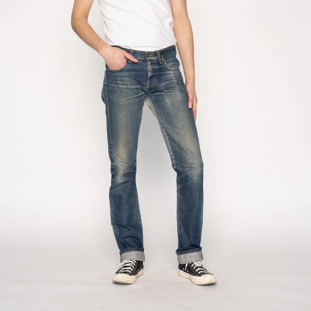 Naked & Famous Denim - True Guy - Dirty Fade Selvedge