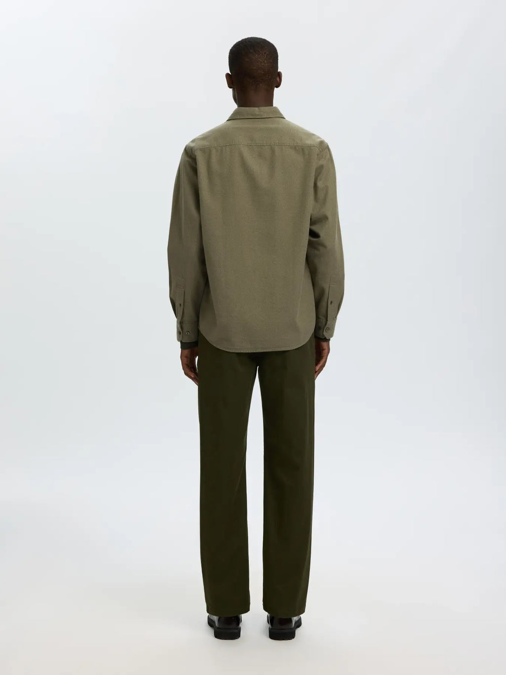 SELECTED - NOAH BRUSH TWIST SHIRT