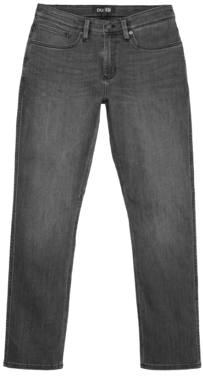 Duer - Performance Denim - Athletic Taper - Vintage Grey