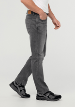 Load image into Gallery viewer, Duer - Performance Denim - Athletic Taper - Vintage Grey