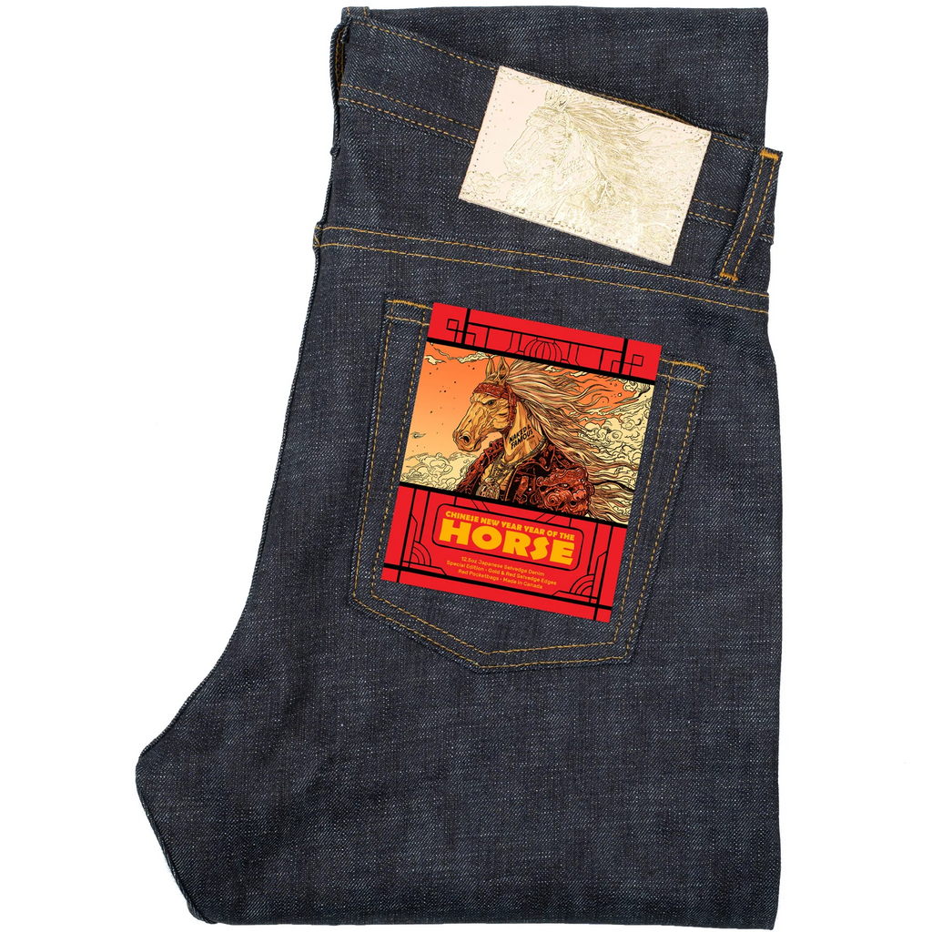 Naked & Famous Denim - Weird Guy - Chinese New Year - Year of the Horse
