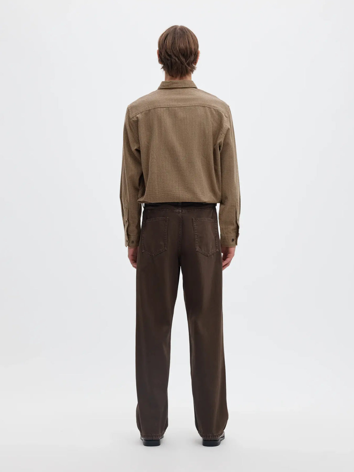 SELECTED NOAH BRUSH TWIST LONG SLEEVE SHIRT