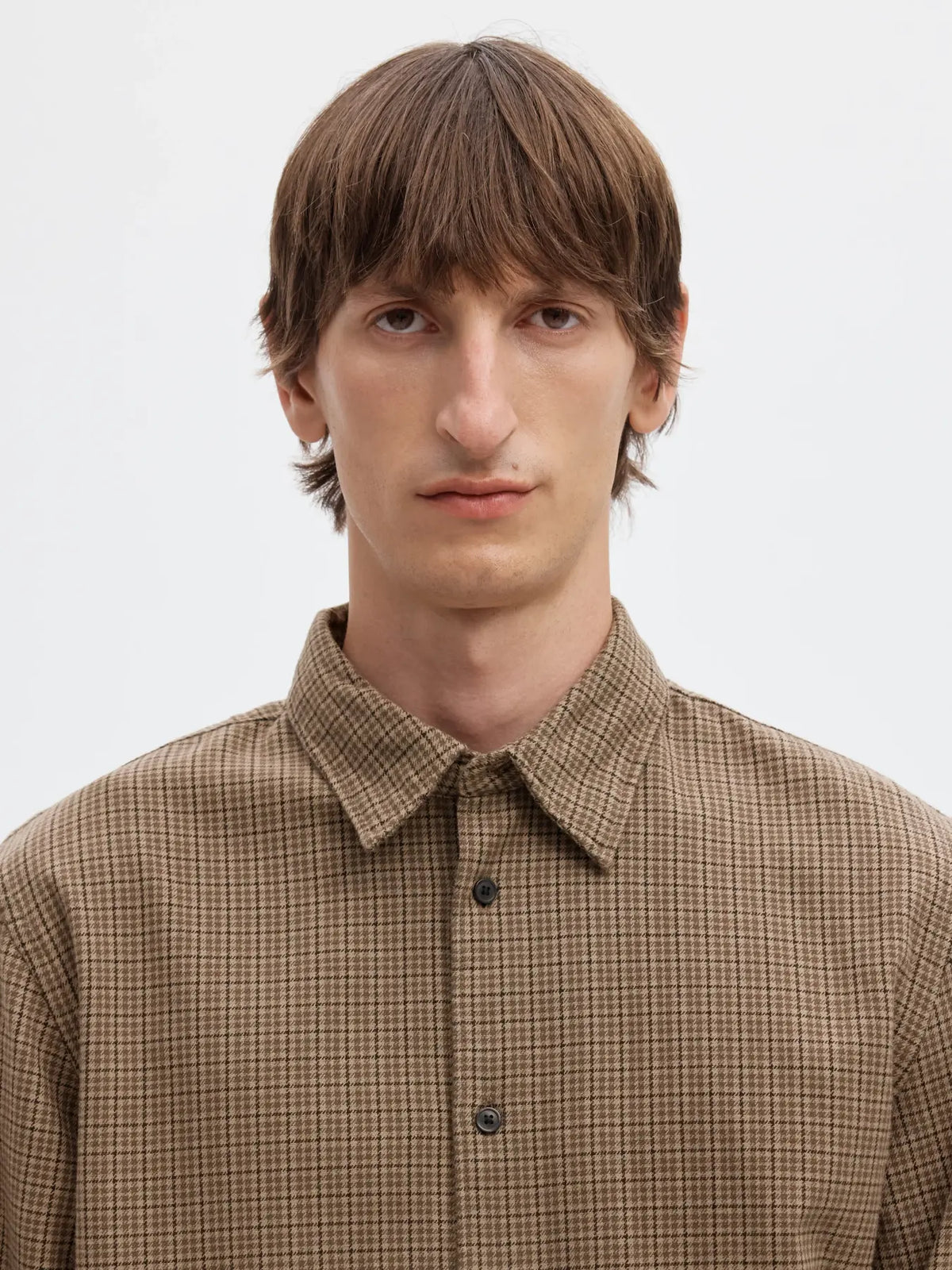 SELECTED NOAH BRUSH TWIST LONG SLEEVE SHIRT