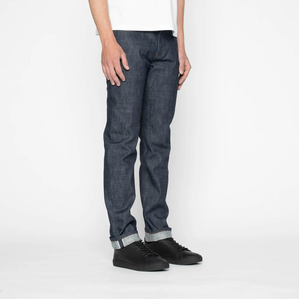 Naked & Famous Denim - Weird Guy - Greencast Slub Stretch Selvedge