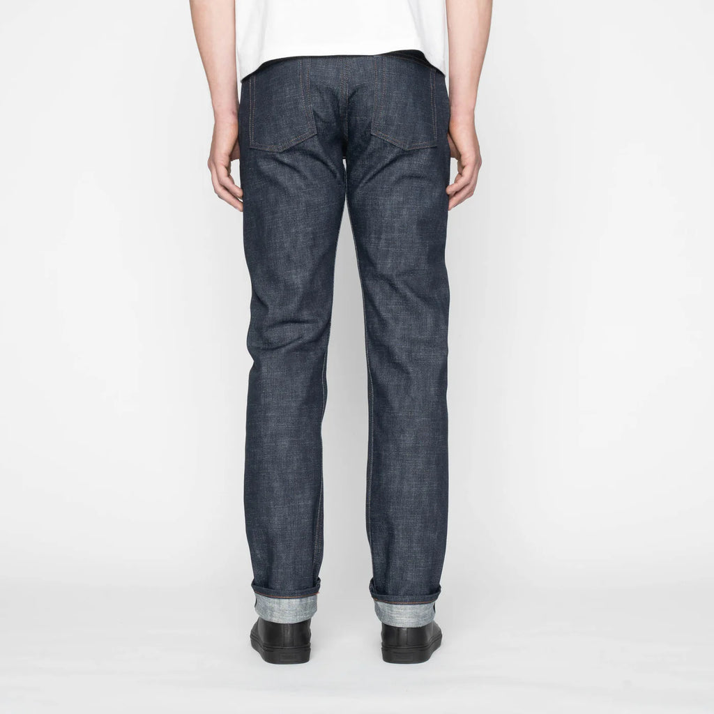 Naked & Famous Denim - Weird Guy - Greencast Slub Stretch Selvedge
