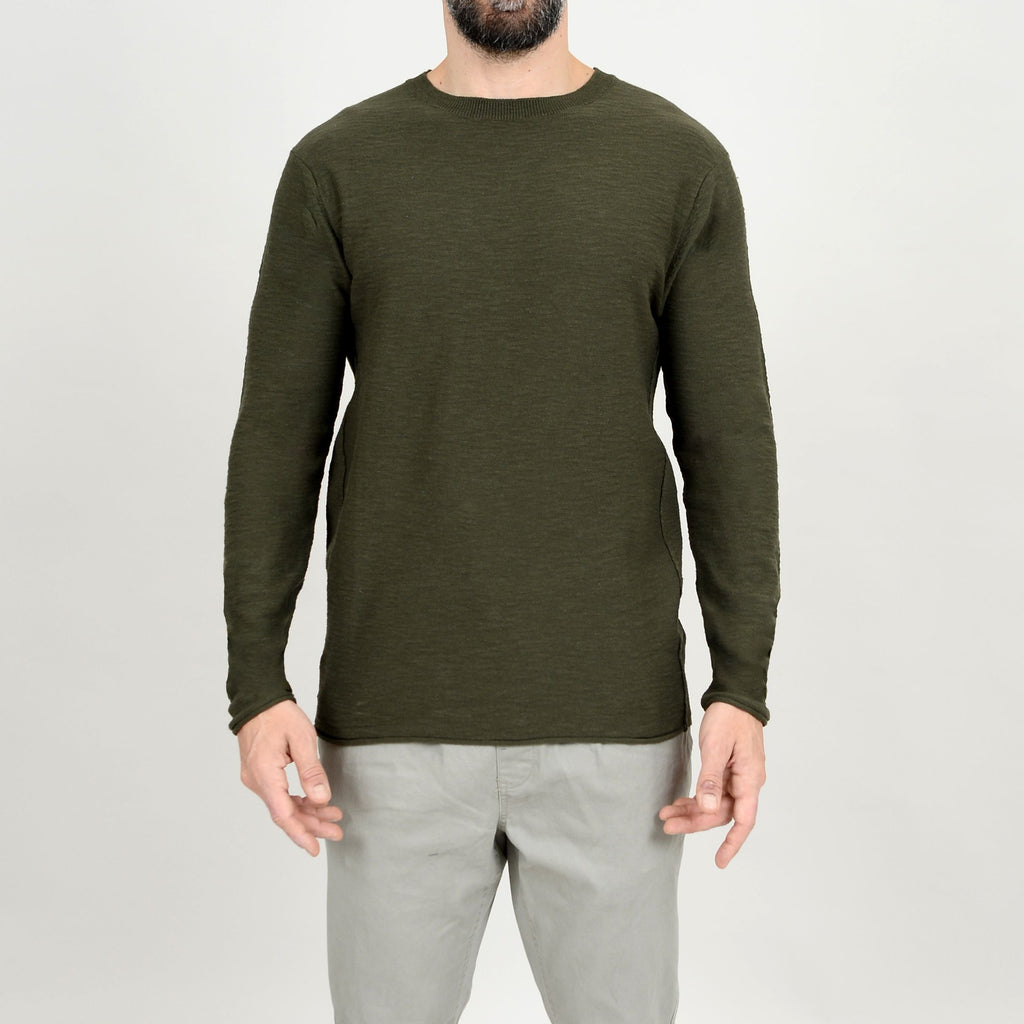 Hedge - Knit Pullover Burnt Olive