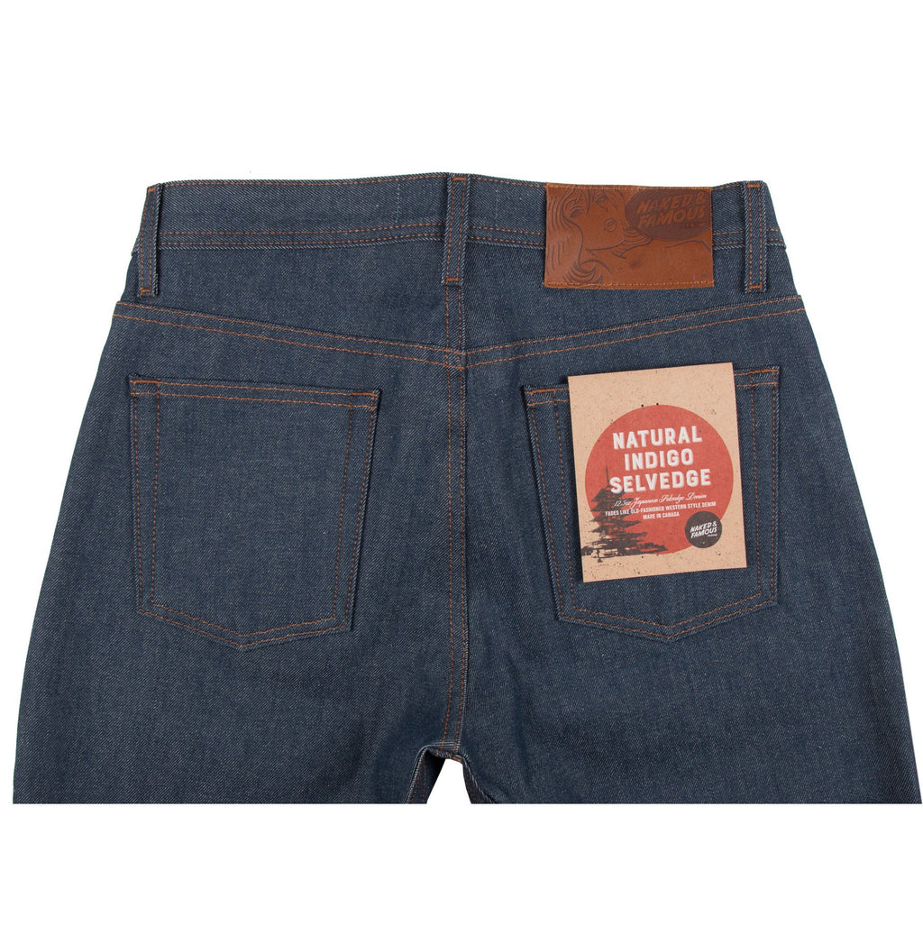 Naked & Famous Denim - Weird Guy - Natural Indigo Selvedge