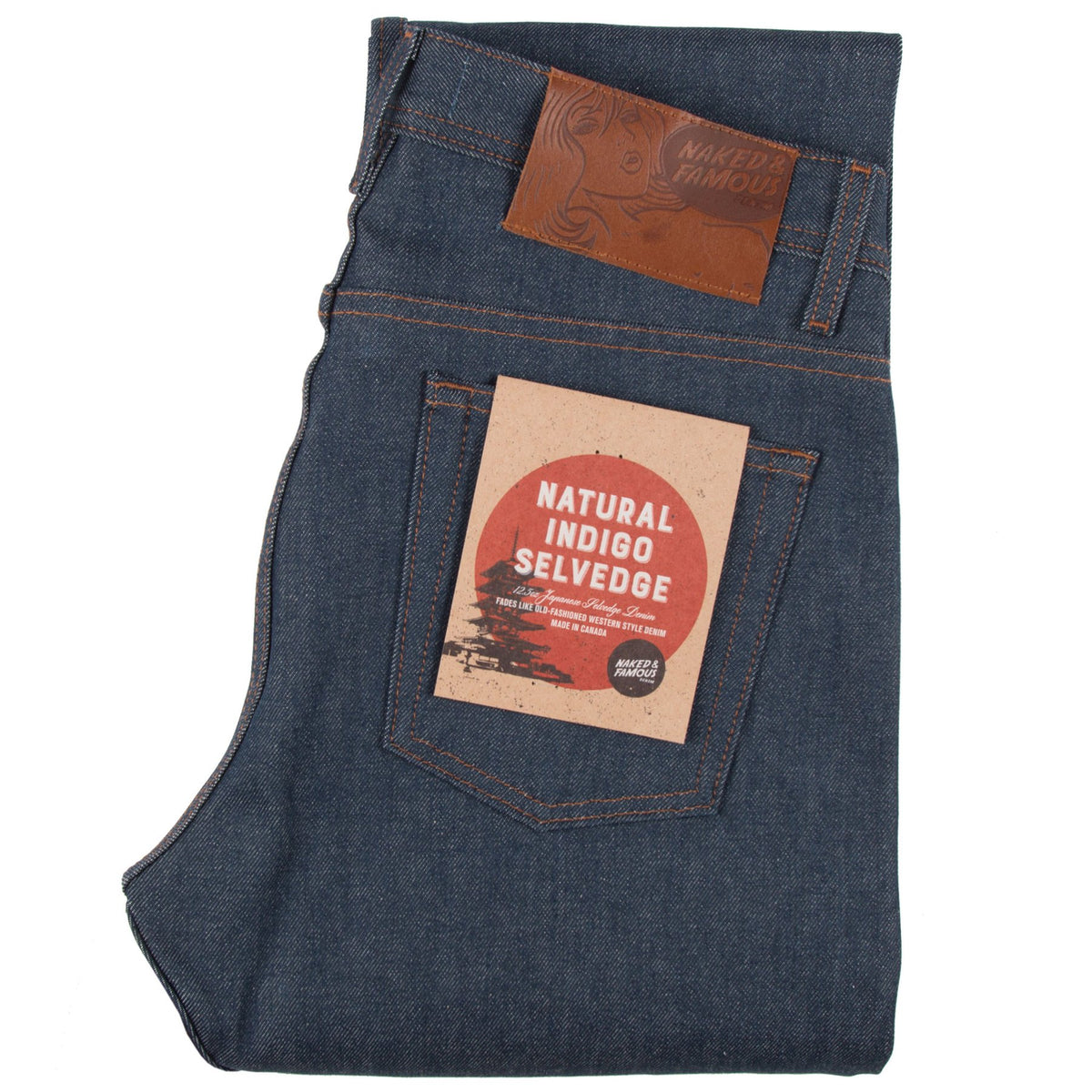 Naked & Famous Denim - Weird Guy - Natural Indigo Selvedge