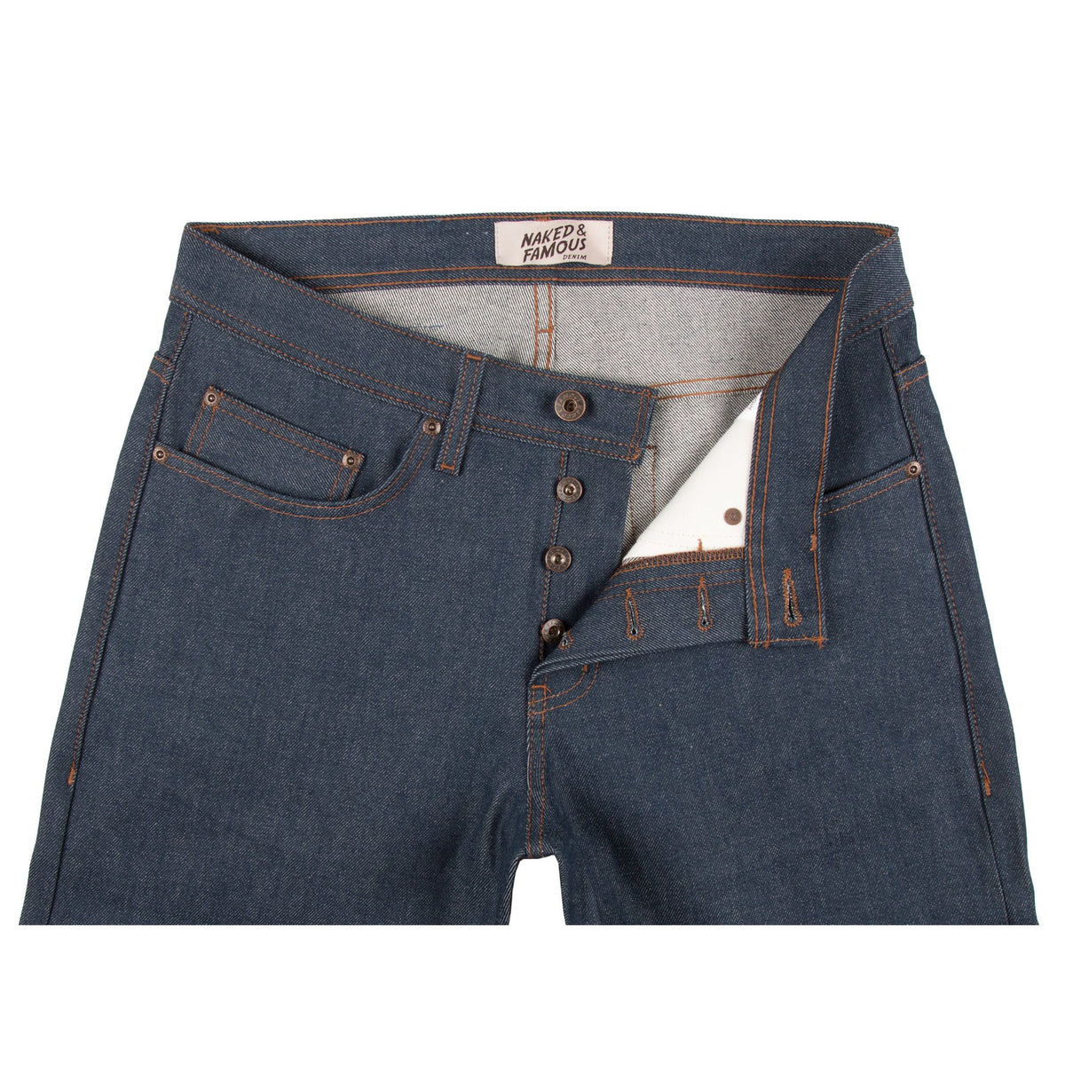Naked & Famous Denim - Weird Guy - Natural Indigo Selvedge