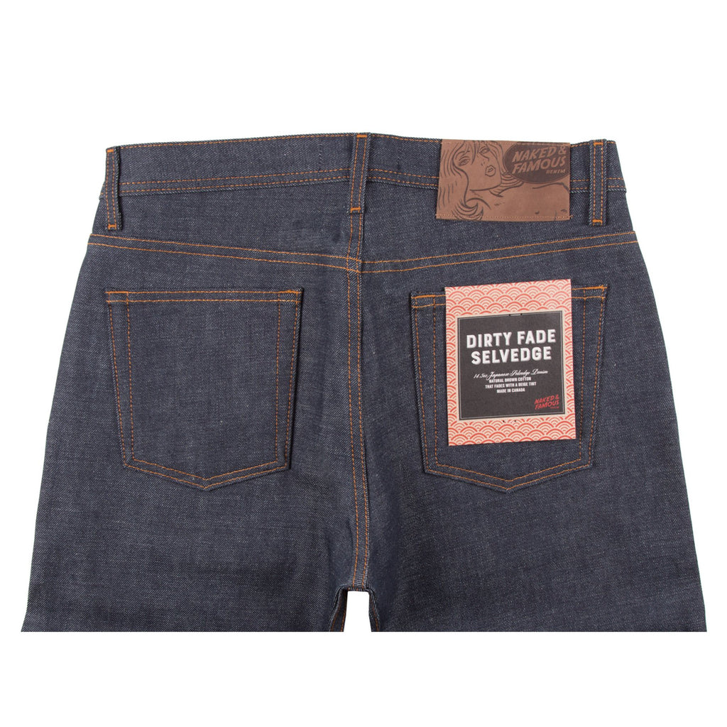 Naked & Famous Denim - Weird Guy - Dirty Fade Selvedge