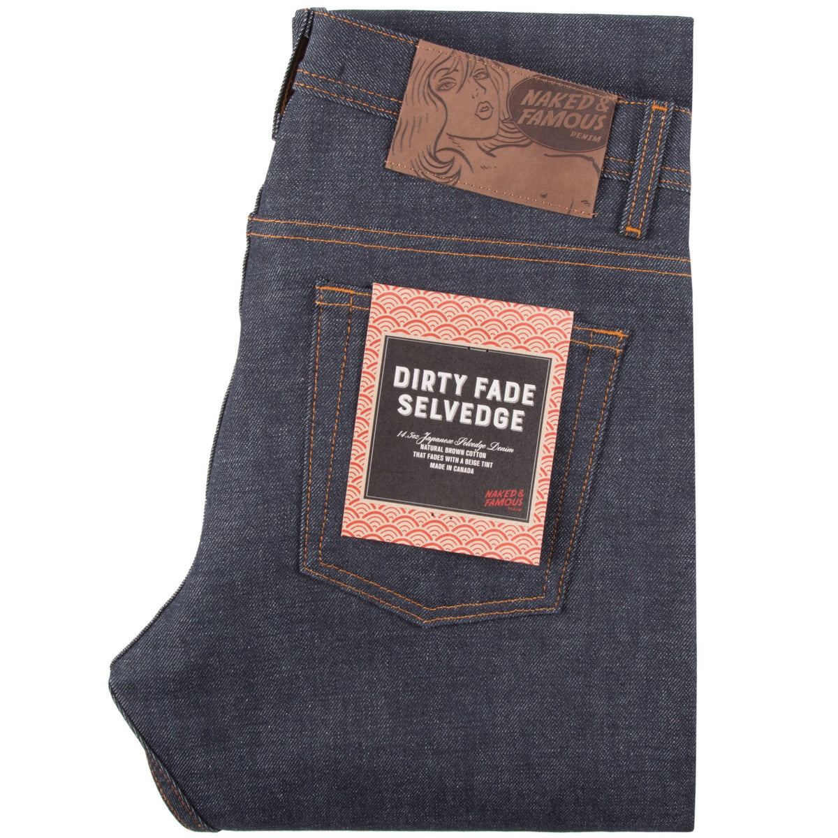 Naked & Famous Denim - Weird Guy - Dirty Fade Selvedge