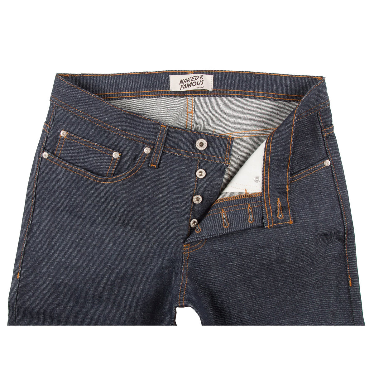 Naked & Famous Denim - Weird Guy - Dirty Fade Selvedge