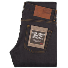 Load image into Gallery viewer, Naked &amp; Famous - Super Guy - Deep Indigo Stretch Selvedge