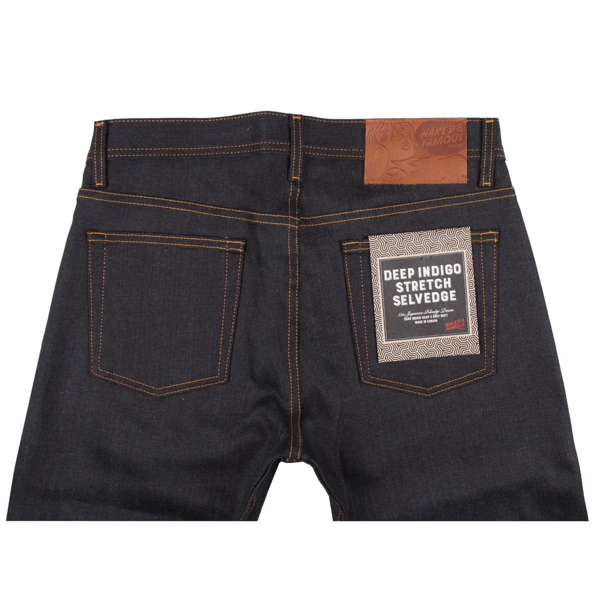 Naked & Famous - Weird Guy - Deep Indigo Stretch Selvedge