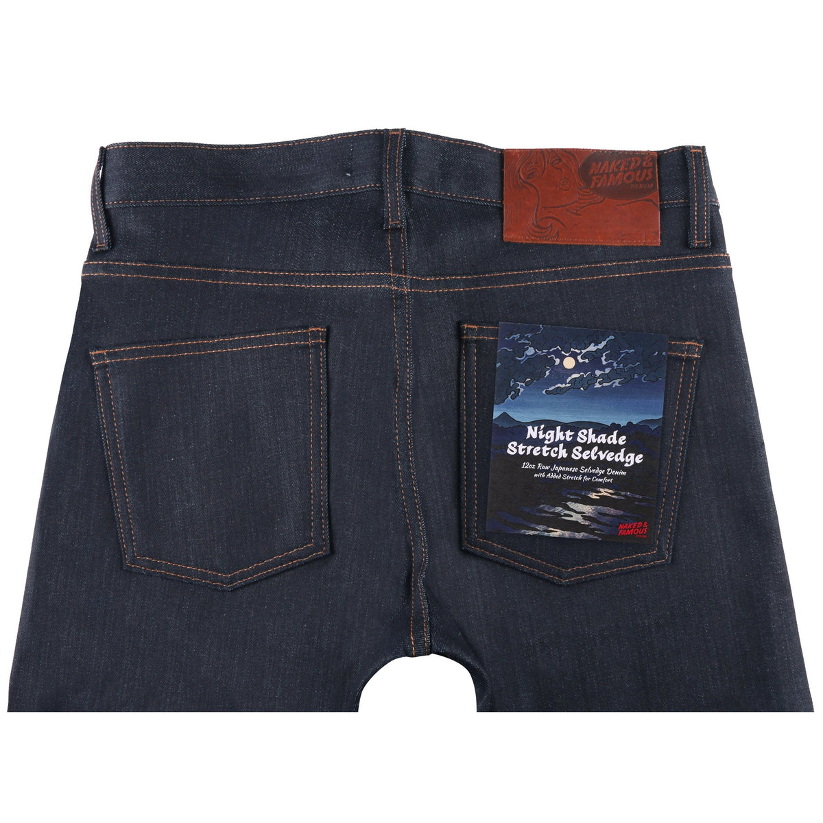 Naked & Famous Denim - Super Guy - Nightshade Stretch Selvedge