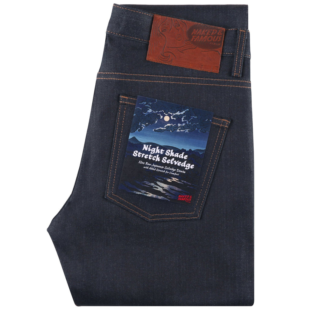 Naked & Famous Denim - Super Guy - Nightshade Stretch Selvedge