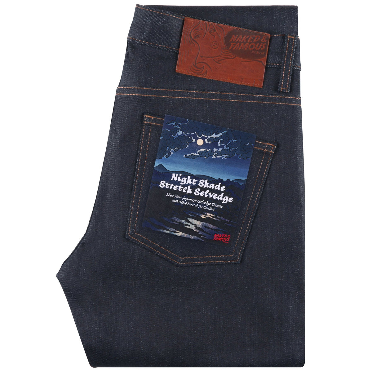 Naked & Famous Denim - Super Guy - Nightshade Stretch Selvedge
