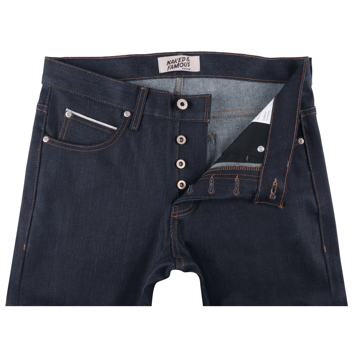 Naked & Famous Denim - Super Guy - Nightshade Stretch Selvedge