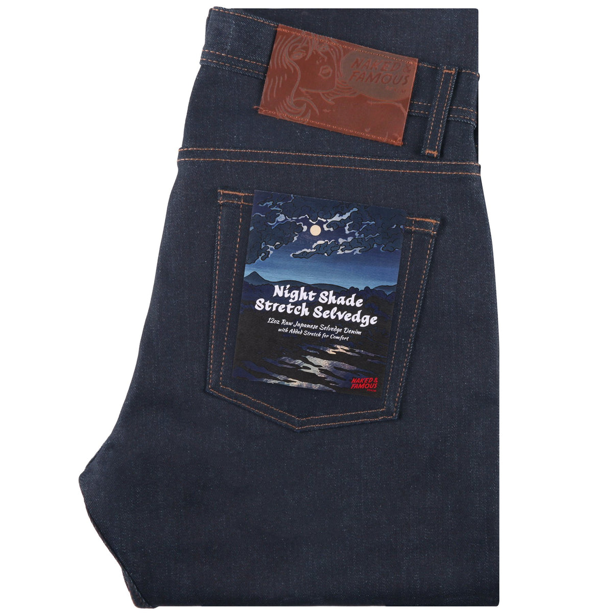 Naked & Famous Denim - Weird Guy - Nightshade Stretch Selvedge