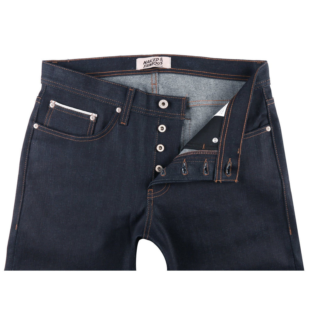Naked & Famous Denim - Weird Guy - Nightshade Stretch Selvedge