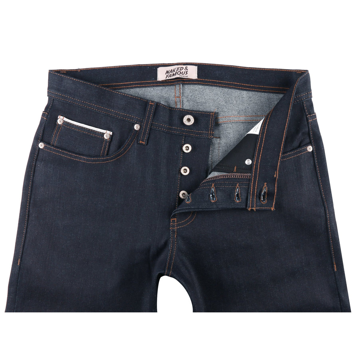 Naked & Famous Denim - Weird Guy - Nightshade Stretch Selvedge