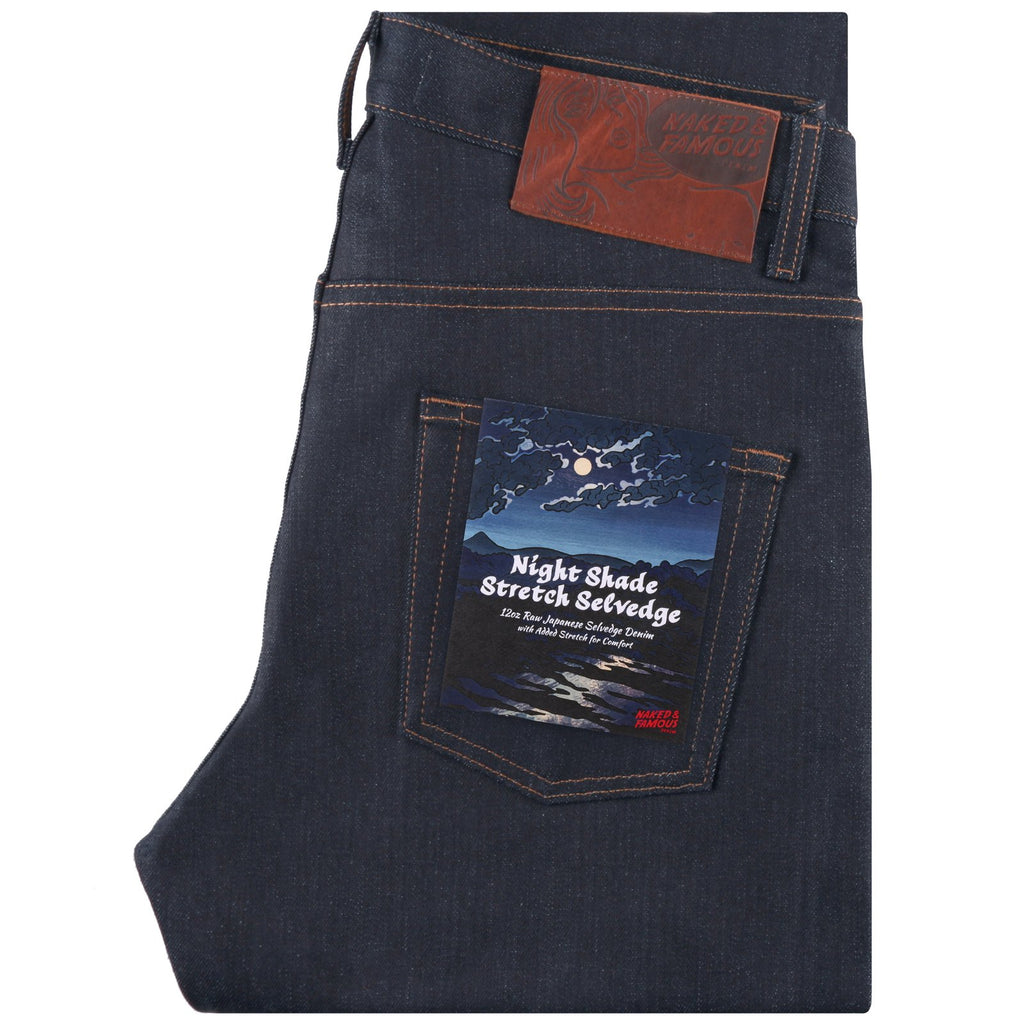 Naked & Famous Denim - Easy Guy - Nightshade Stretch Selvedge