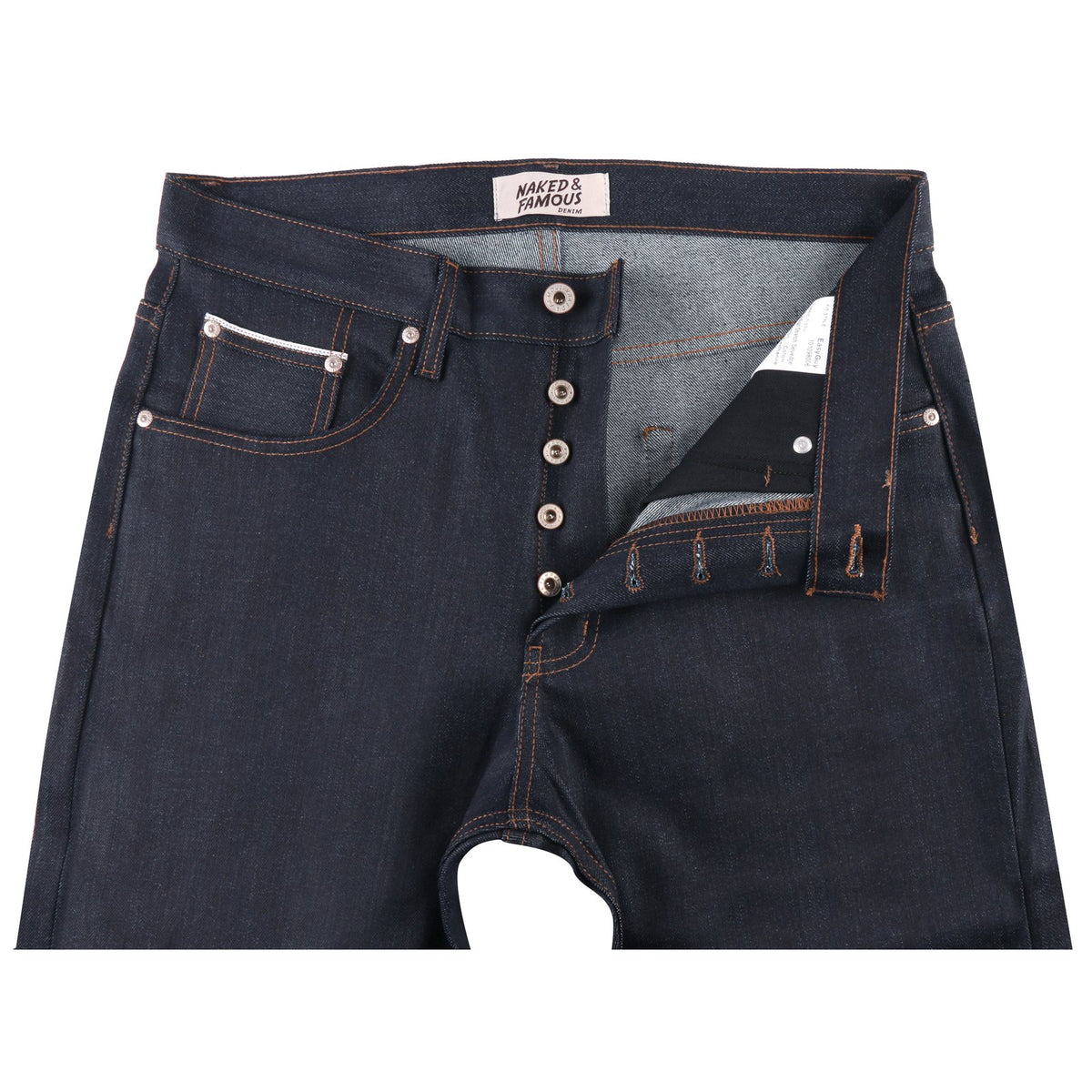 Naked & Famous Denim - Easy Guy - Nightshade Stretch Selvedge