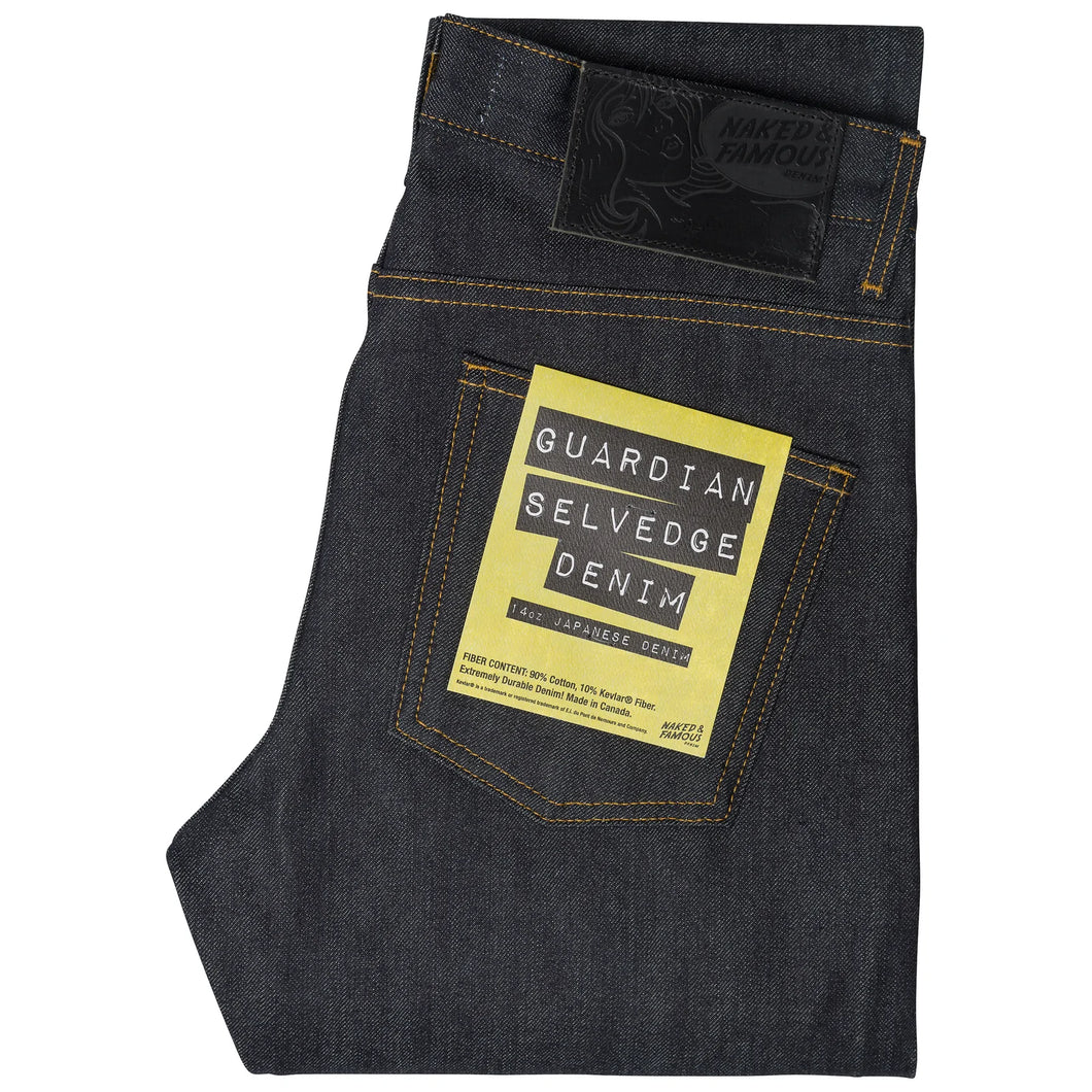 Naked Famous Super Guy Guardian Selvedge – JAISEL MENSWEAR